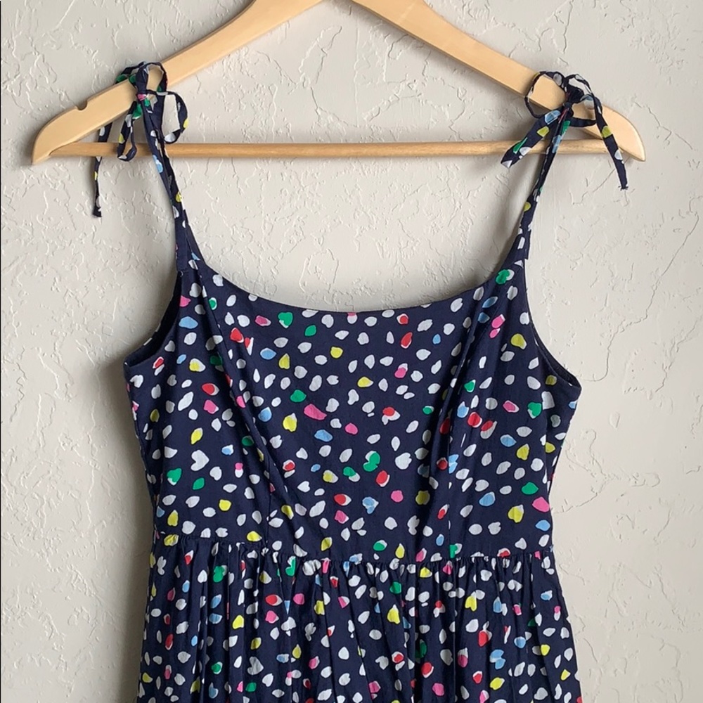 J. Crew Colorful Dot Dress